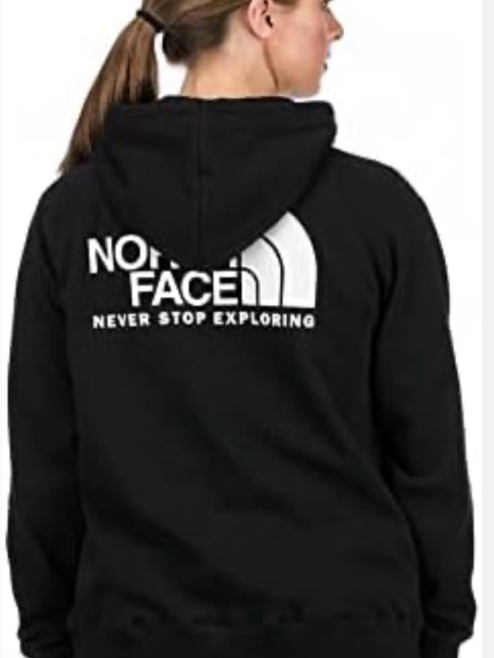 The North Face Women’s Evolution Throwback Hoodie Black Size S NWT